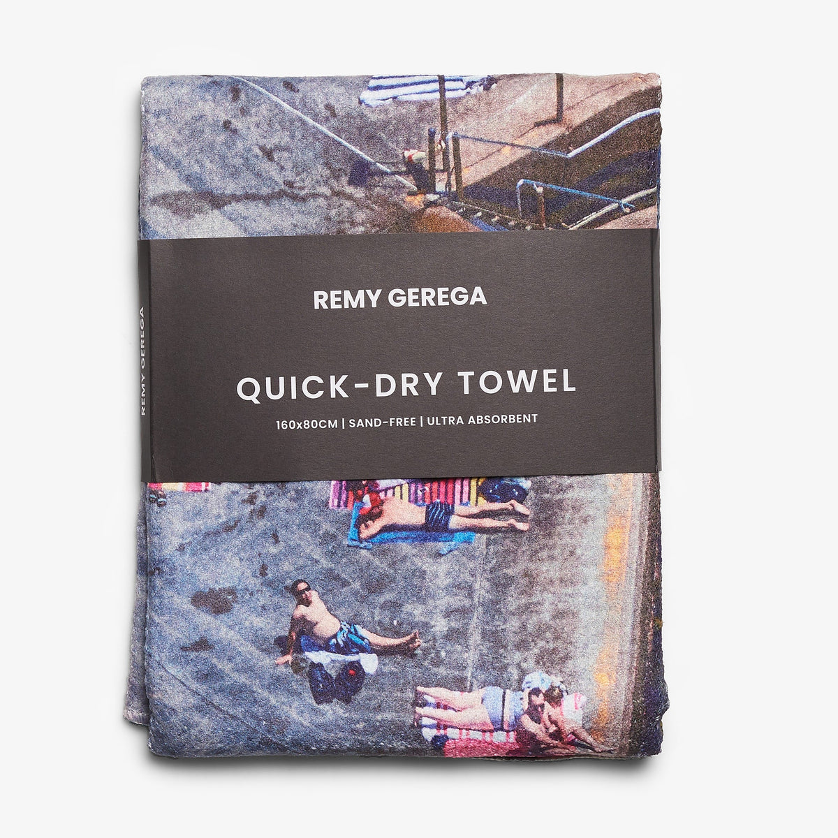 Clovelly Quick-Dry Beach Towel