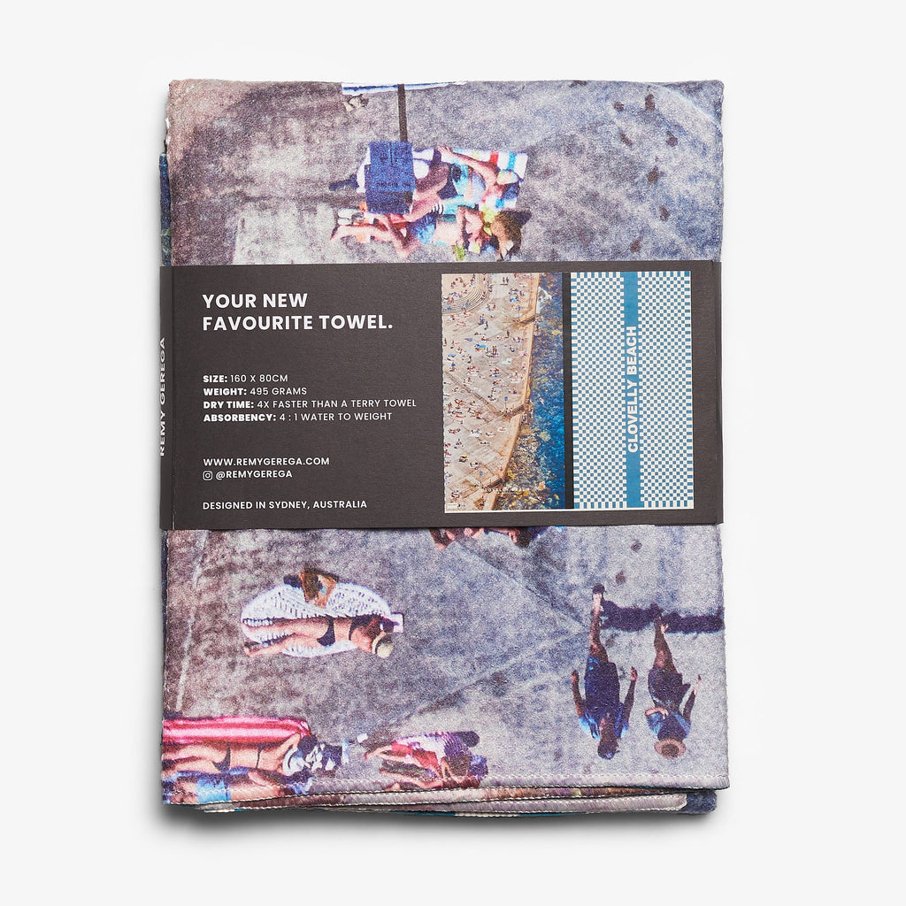 Clovelly Quick-Dry Beach Towel