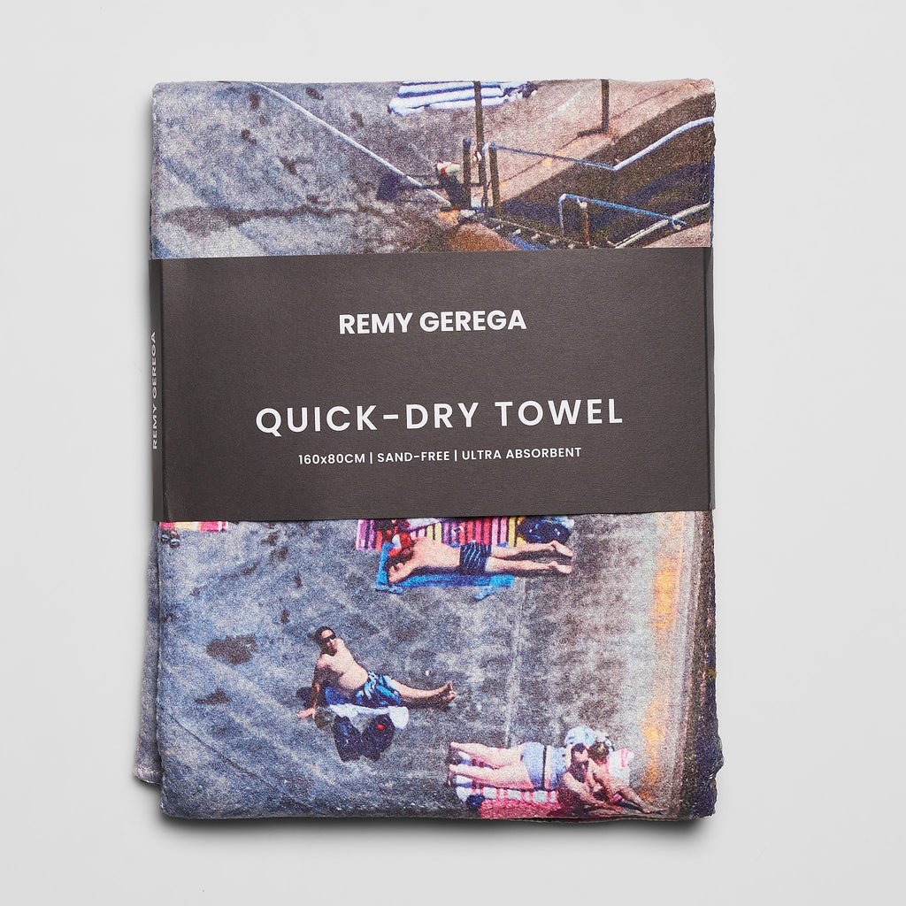 Clovelly Quick-Dry Beach Towel