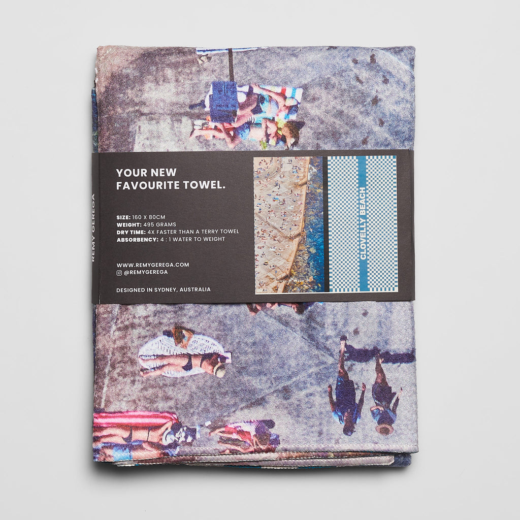 Clovelly Quick-Dry Beach Towel