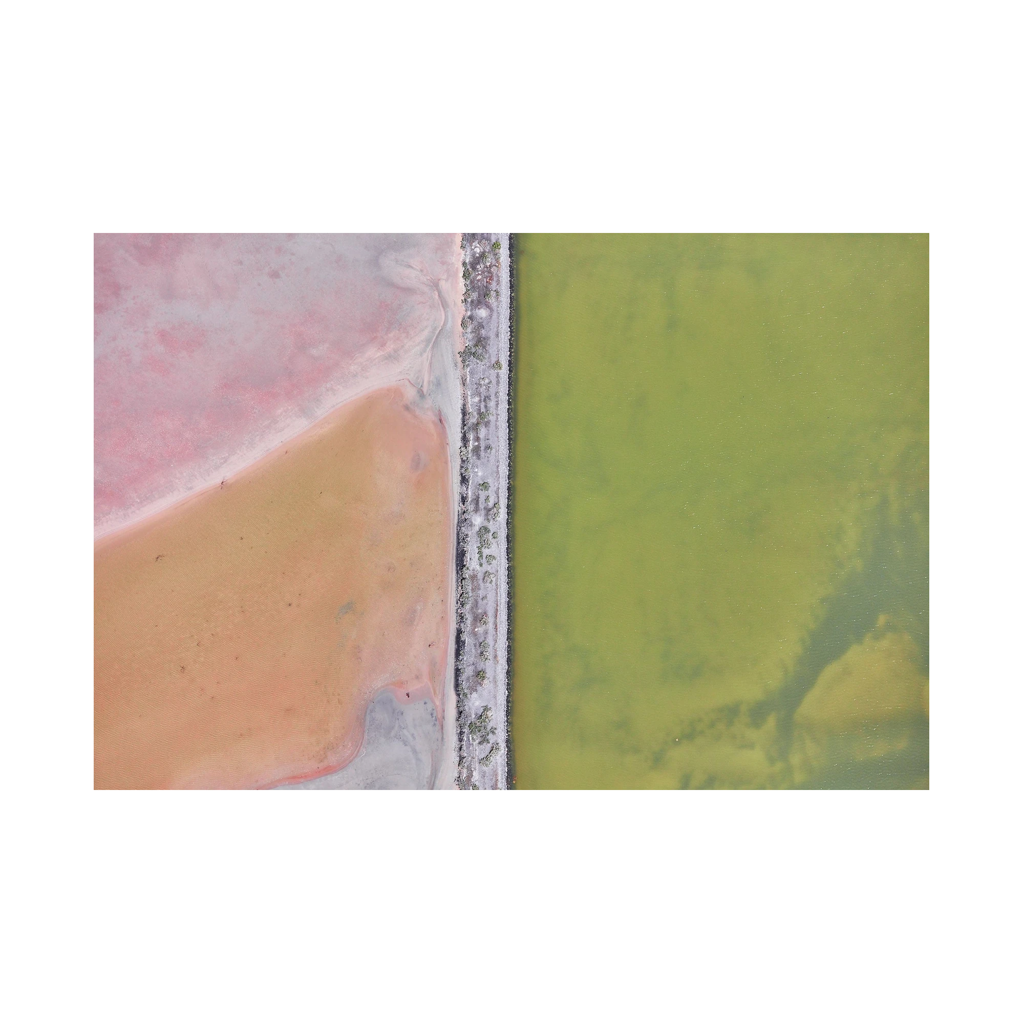 Colour Palette, Great Salt Lake, Horizontal Print, print only