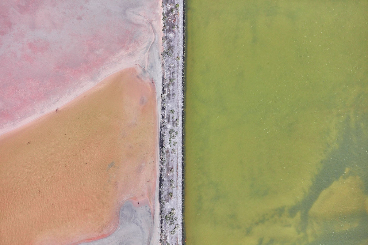 Colour Palette, Great Salt Lake, Horizontal Print