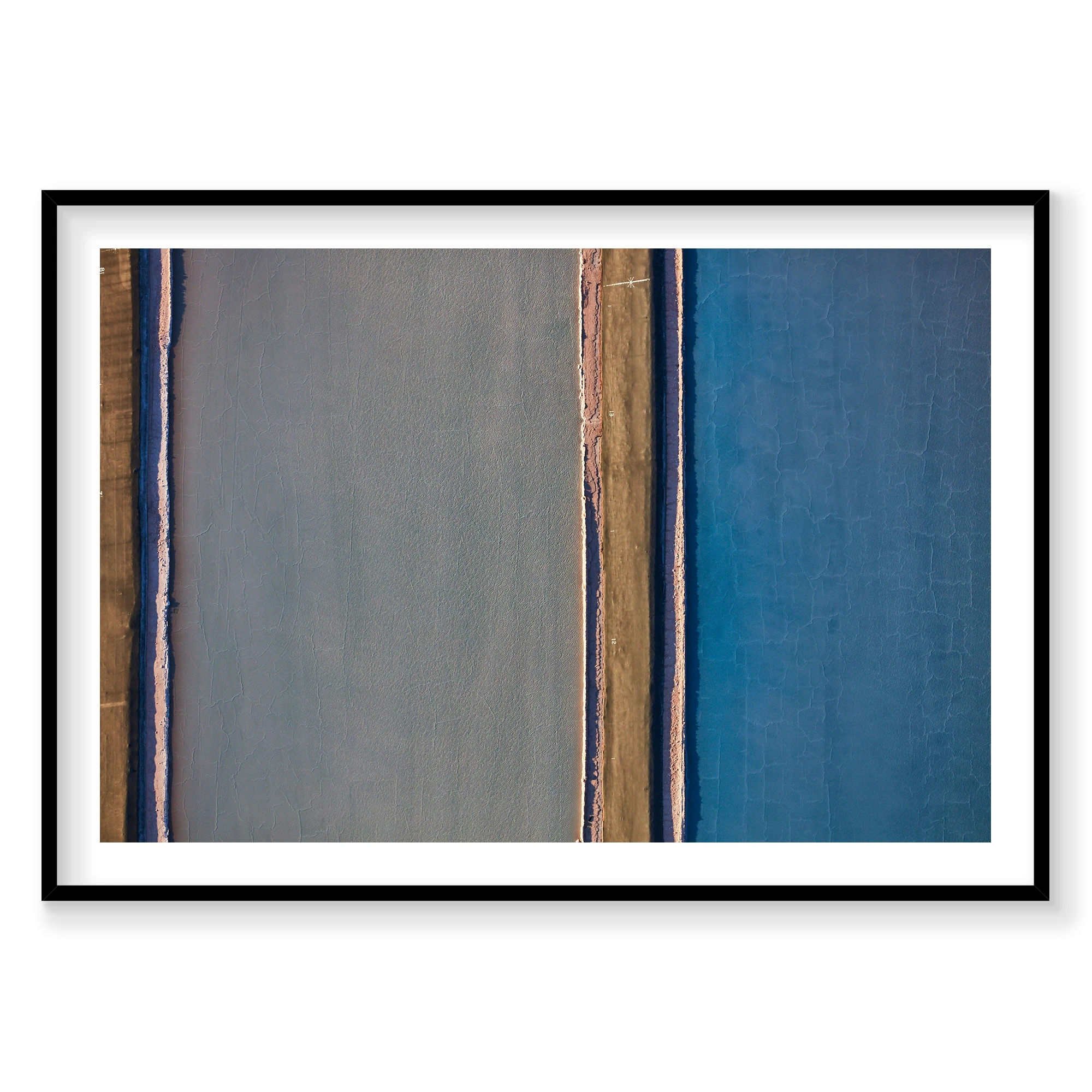 Compound, Moab, Horizontal Print, black Victorian Ash frame