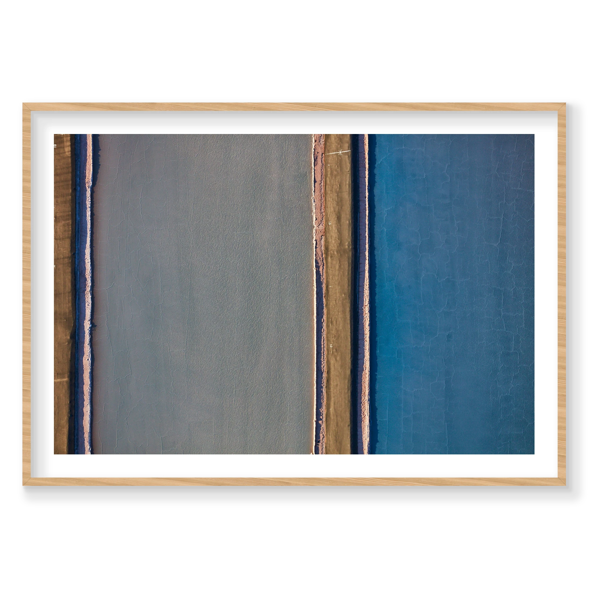 Compound, Moab, Horizontal Print, natural Victorian Ash frame