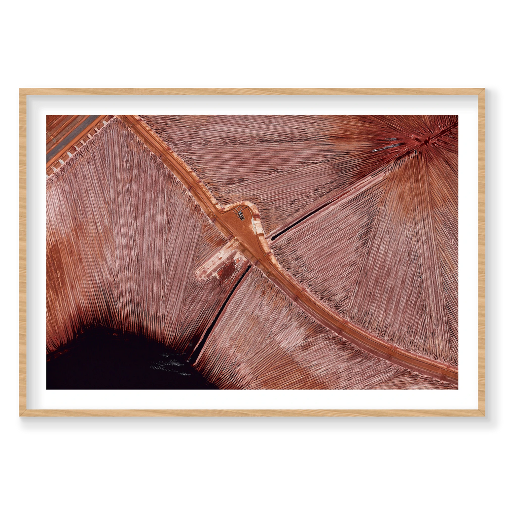 Conveyor, Western Australia, Horizontal Print, natural Victorian Ash frame