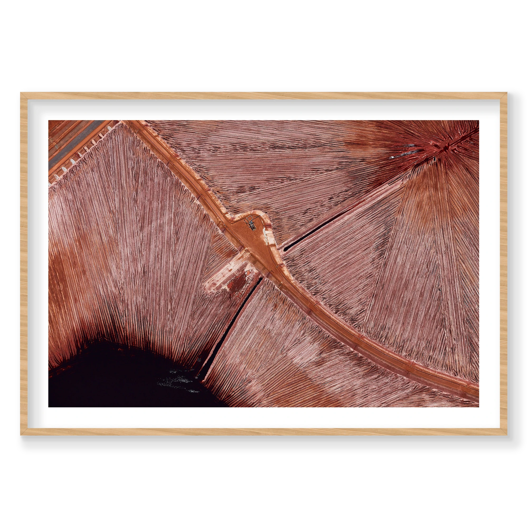 Conveyor, Western Australia, Horizontal Print, natural Victorian Ash frame