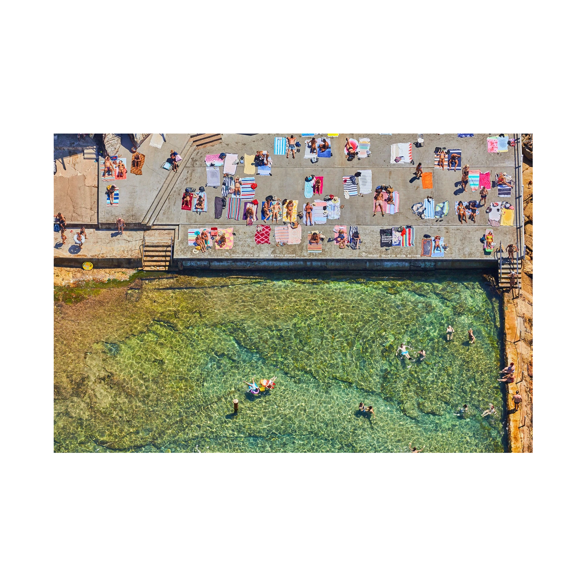 Wylie's Baths, Horizontal Print, print only