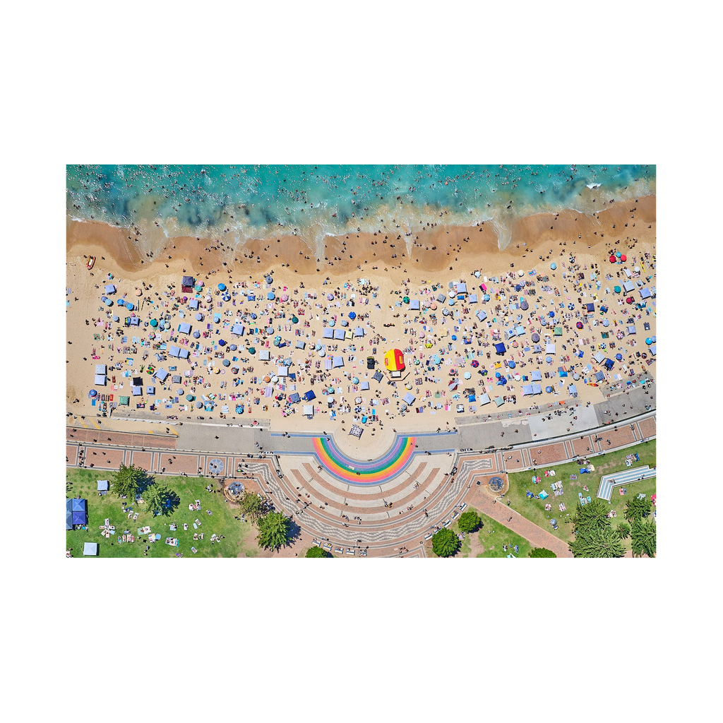 Coogee Rainbow, Horizontal Print, print only