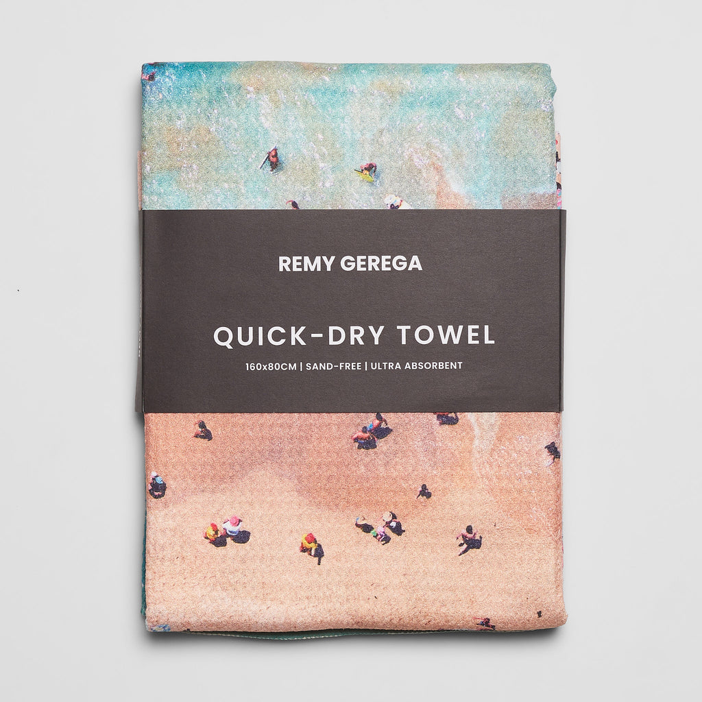 Coogee Beach Quick-Dry Beach Towel