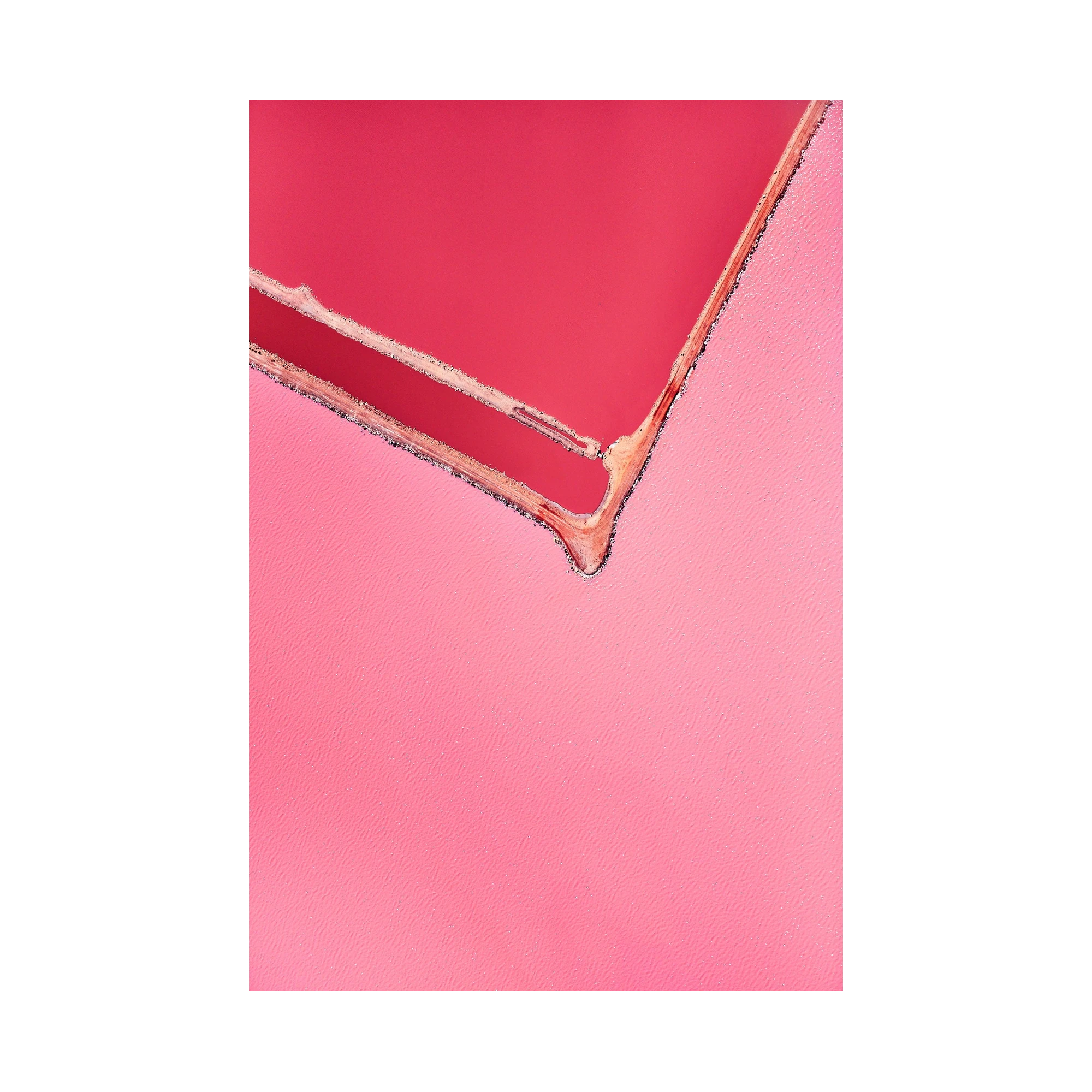 Corner, Hutt Lagoon, Vertical Print, print only