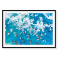 Crashing Waves, Kalbarri, Horizontal Print, black Victorian Ash frame
