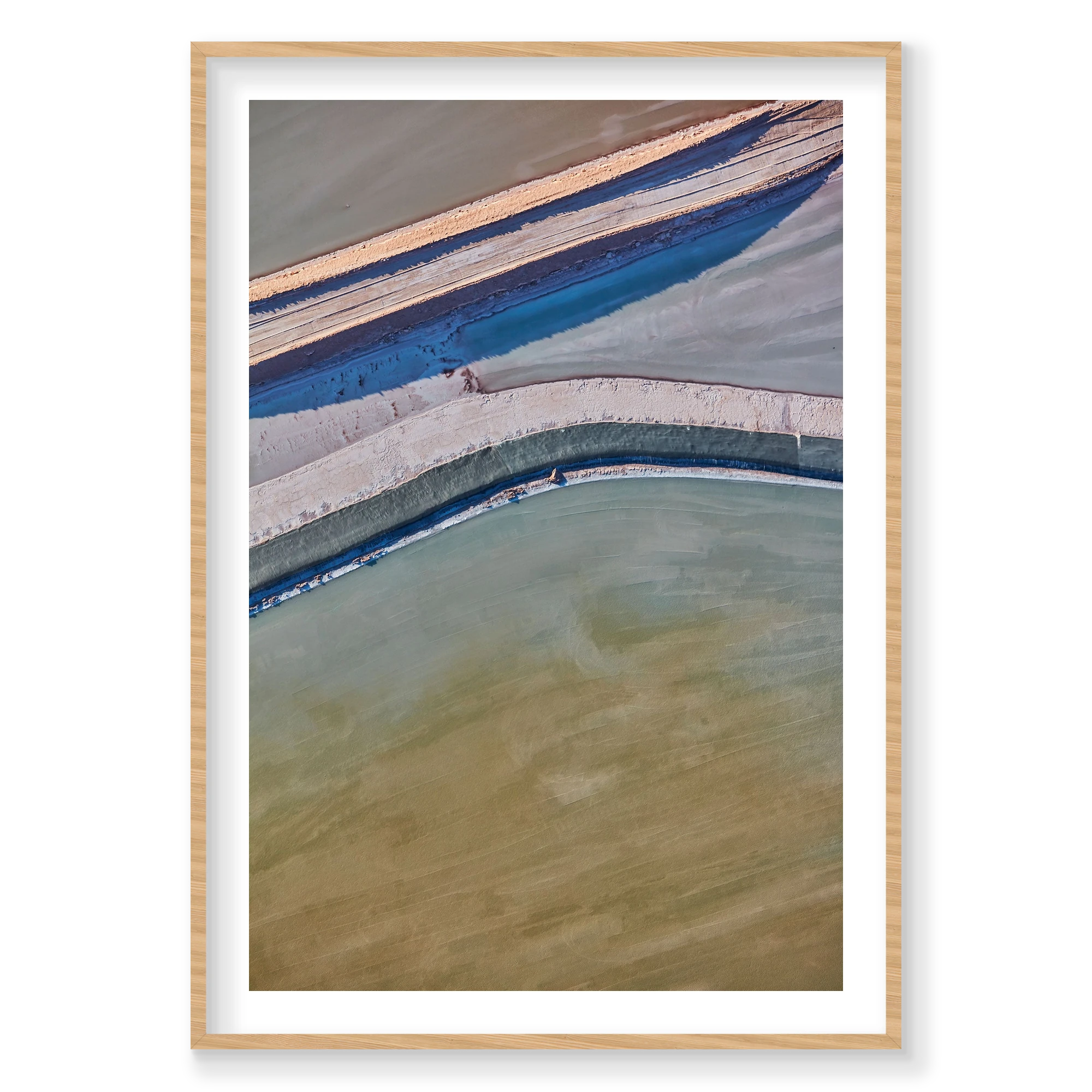 Crest, Moab, Portrait Print, natural Victorian Ash frame