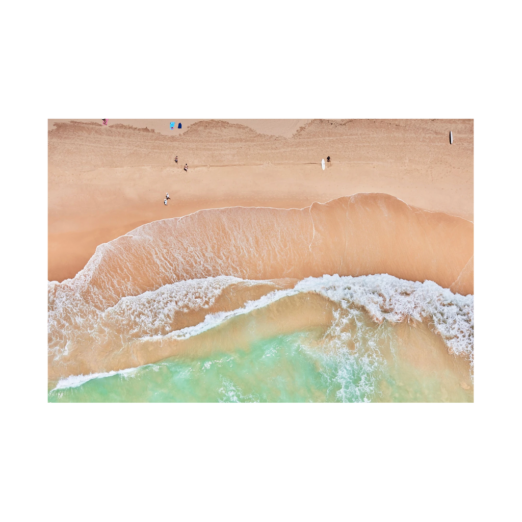 Curl Curl Beach, Horizontal Print, print only