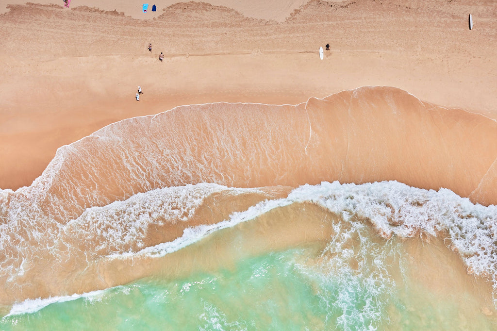 Curl Curl Beach, Horizontal Print - source print