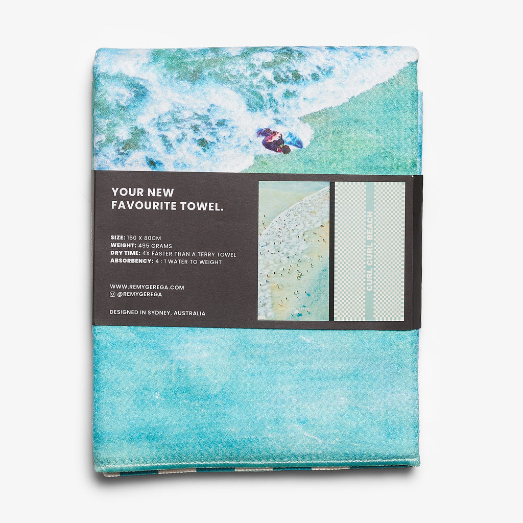 Curl Curl Beach Quick-Dry Beach Towel