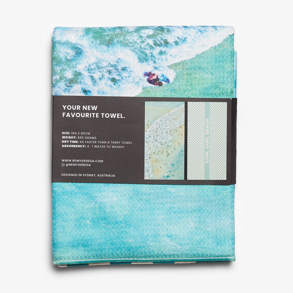 Curl Curl Beach Quick-Dry Beach Towel
