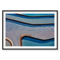 Curvature, Moab, Landscape Print, black Victorian Ash frame