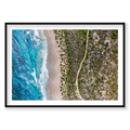 Curves, Kalbarri, Horizontal Print, black Victorian Ash frame