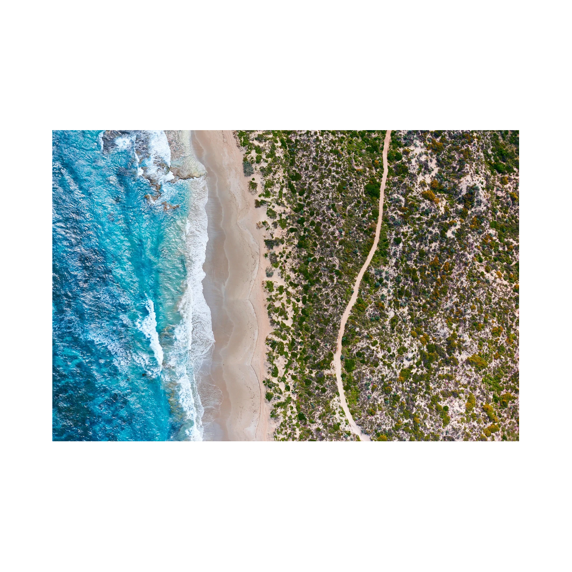 Curves, Kalbarri, Horizontal Print, print only