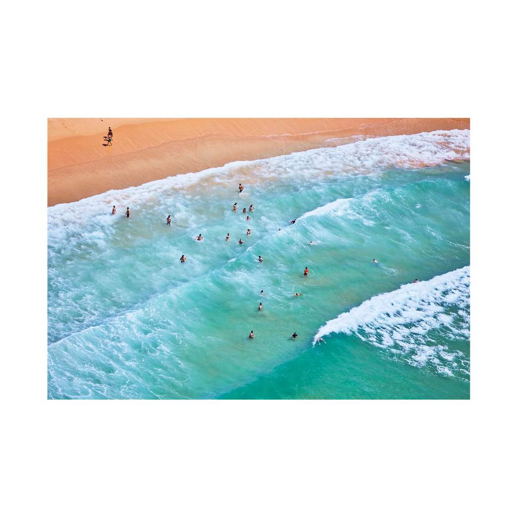 Dee Why Beach, Horizontal Print, print only