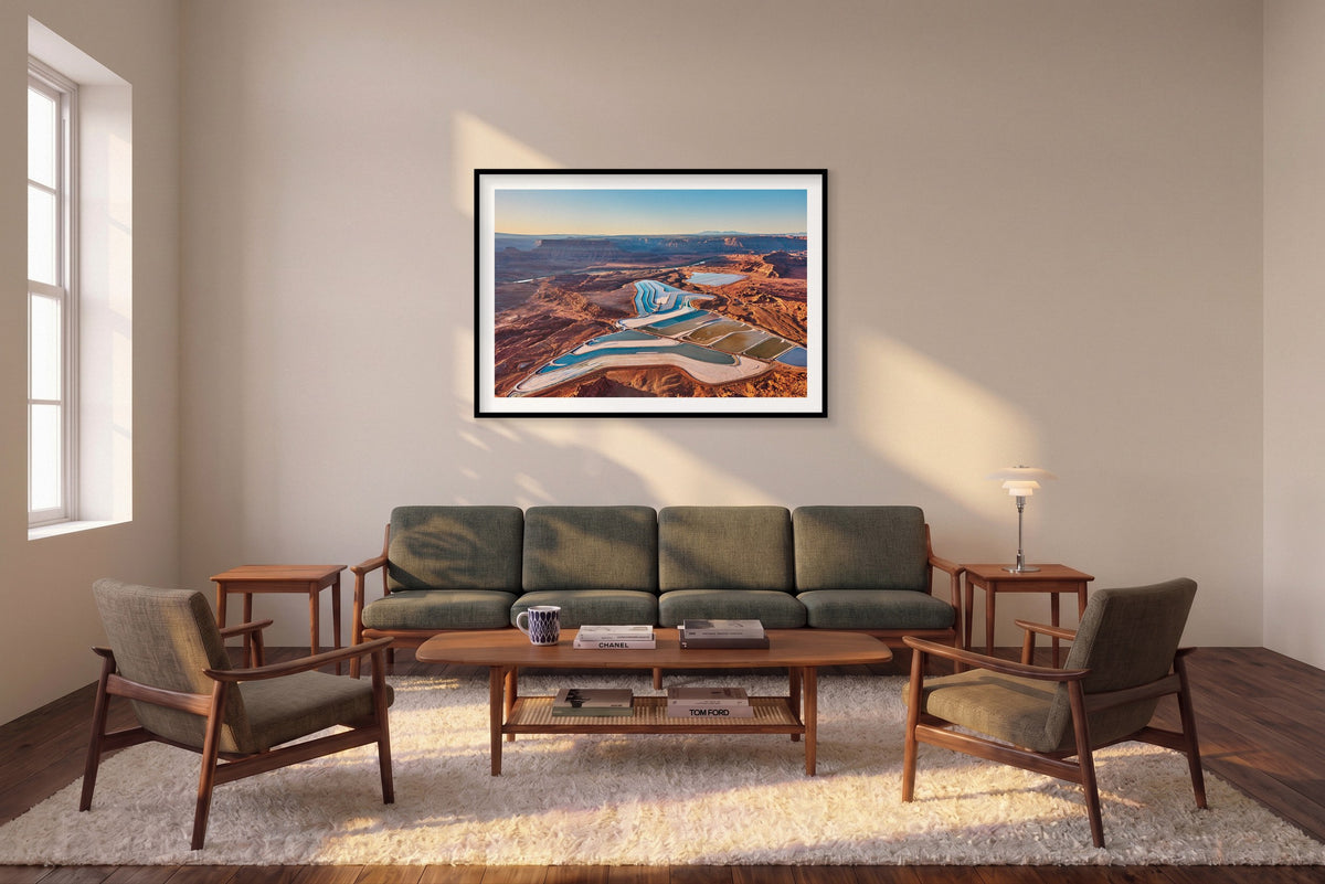 Desert Blue, Moab, Landscape Print