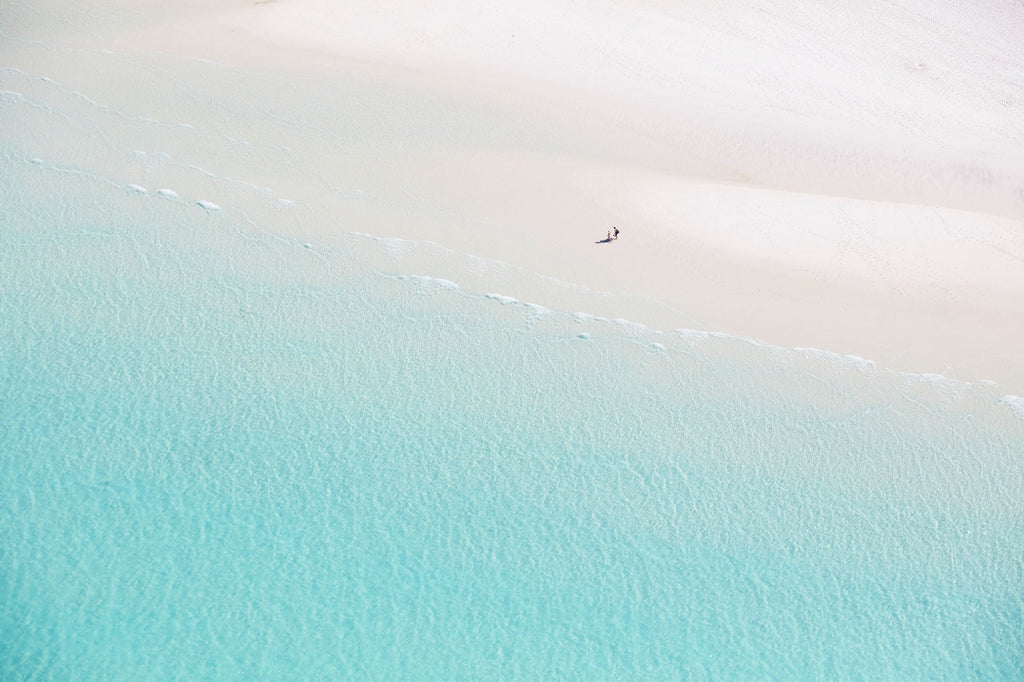 Deserted, Whitehaven Beach, Horizontal Print - source print