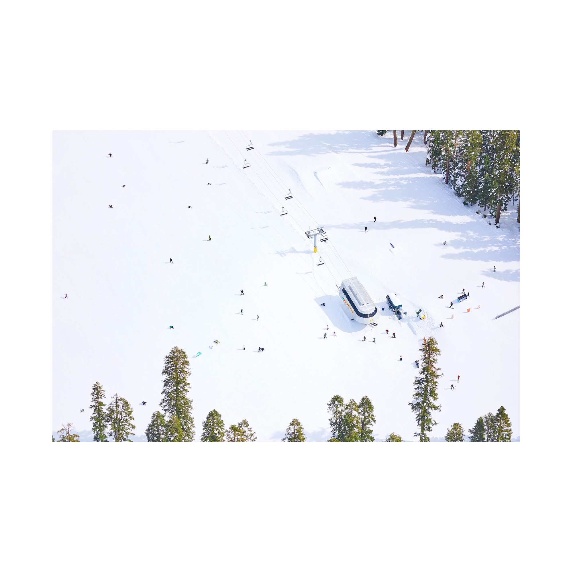 Easy Rider Express, Lake Tahoe, Horizontal Print, print only