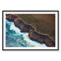Edgercliff, Kalbarri, Horizontal Print, black Victorian Ash frame