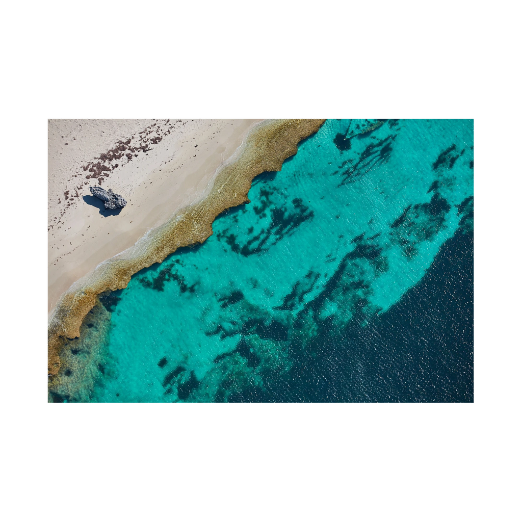 Eroded, Rottnest Island, WA, Horizontal Print, print only