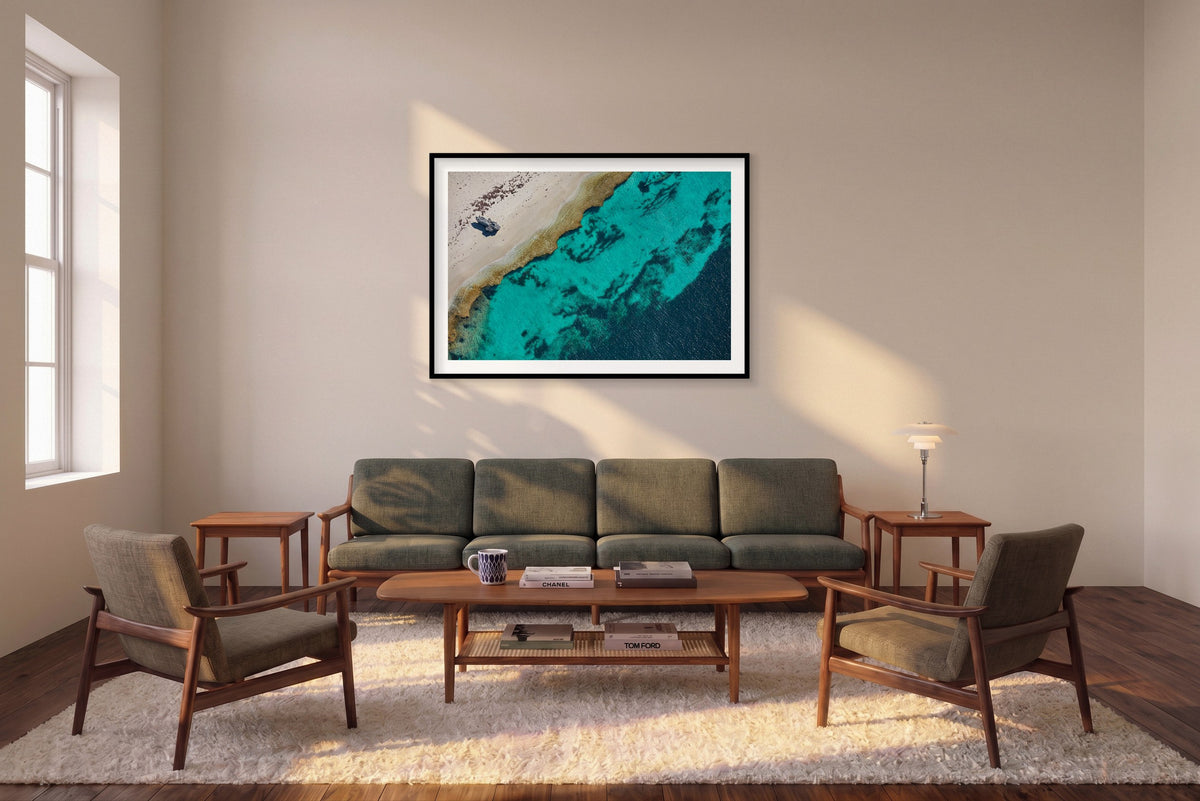 Eroded, Rottnest Island, WA, Horizontal Print