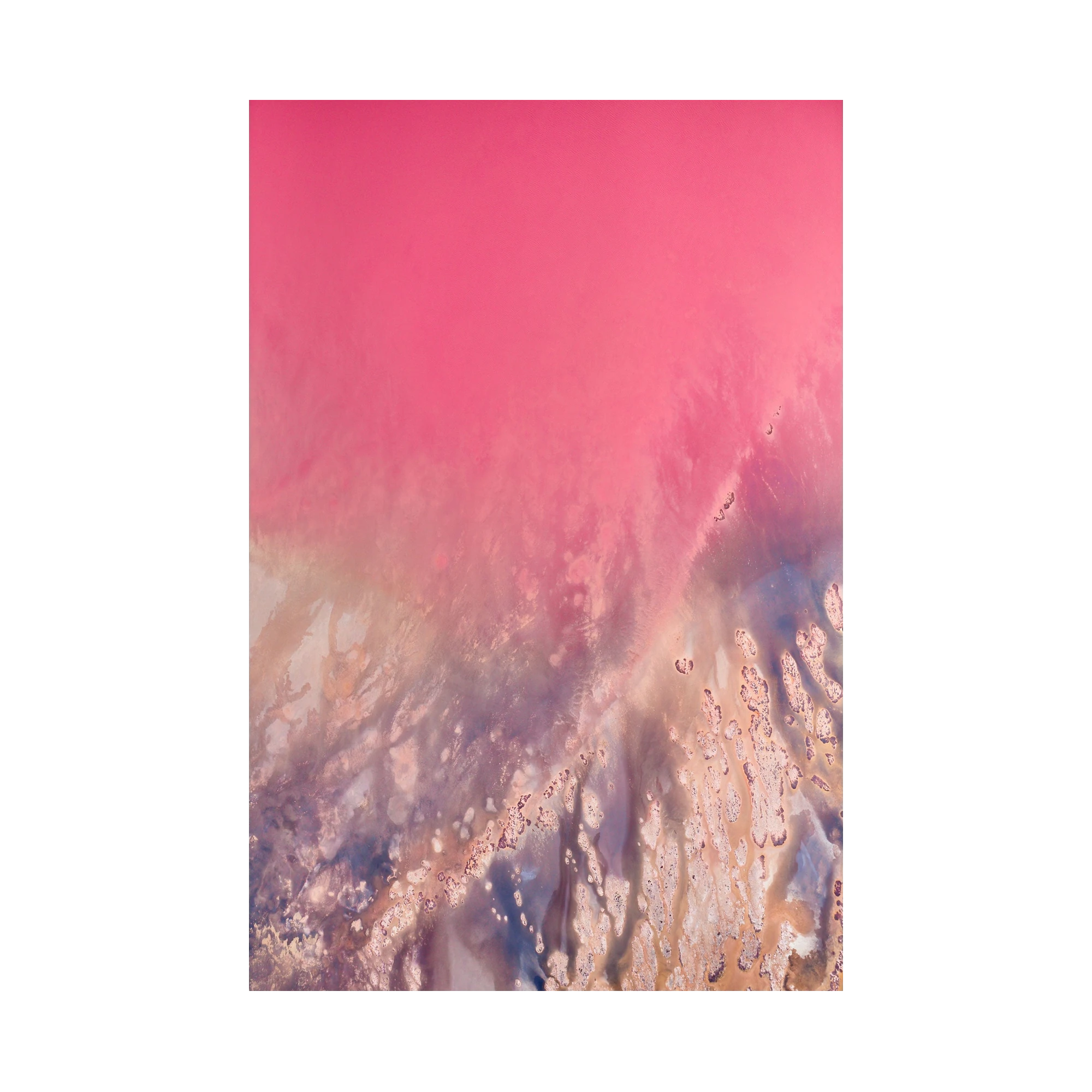 Fading, Hutt Lagoon, Vertical Print, print only