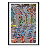 Fornillo Beach, Amalfi Coast, Vertical Print