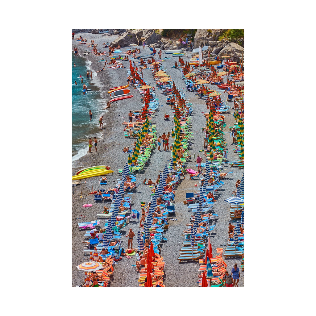 Fornillo Beach, Amalfi Coast, Vertical Print, print only
