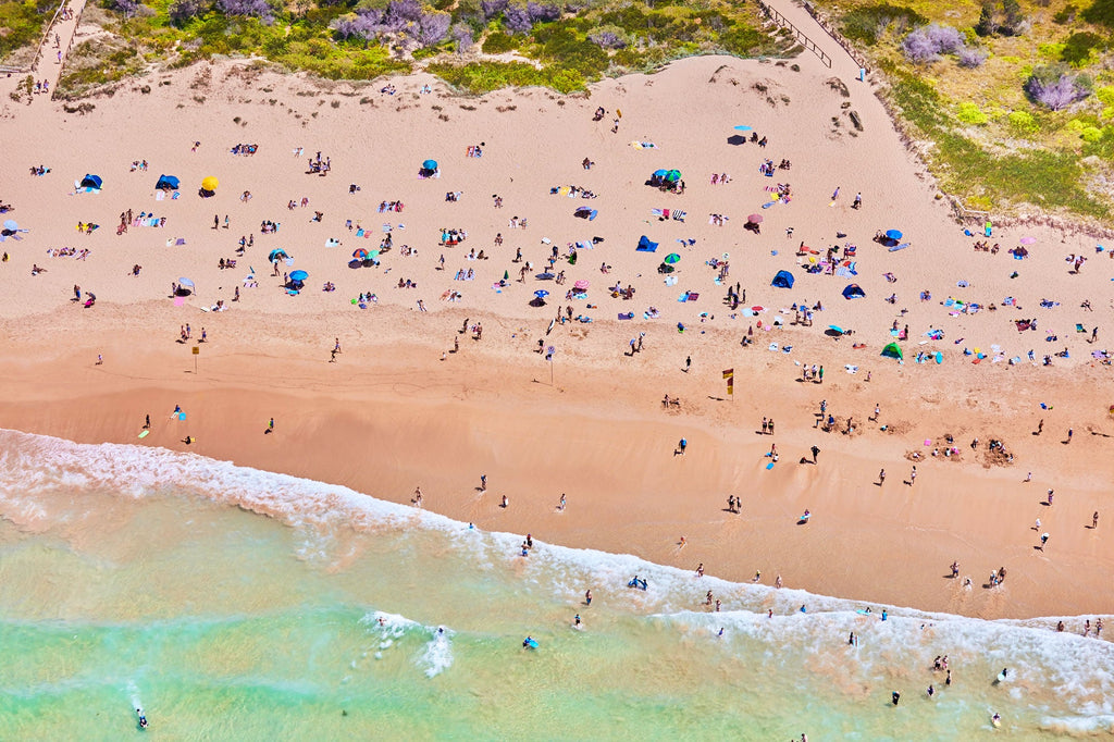 Freshwater Beach, Horizontal Print - source print
