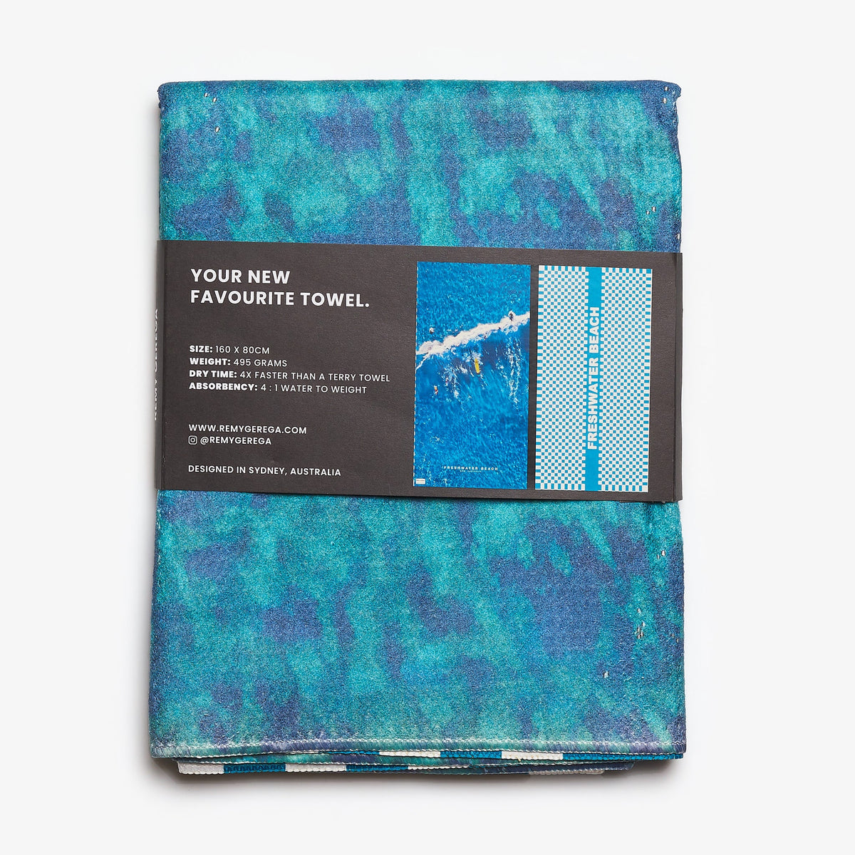 Freshwater Beach Quick-Dry Beach Towel