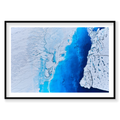 Frost, Greenland, Horizontal Print, black Victorian Ash frame