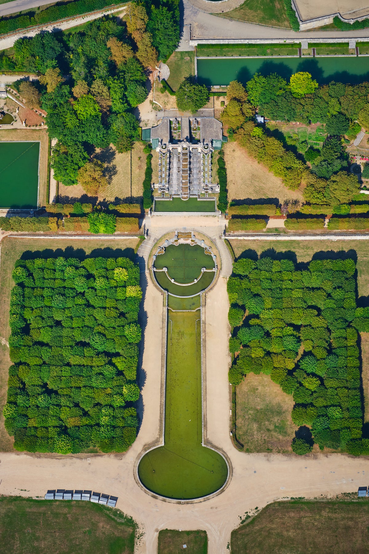 Garden Paths, Vertical Print
