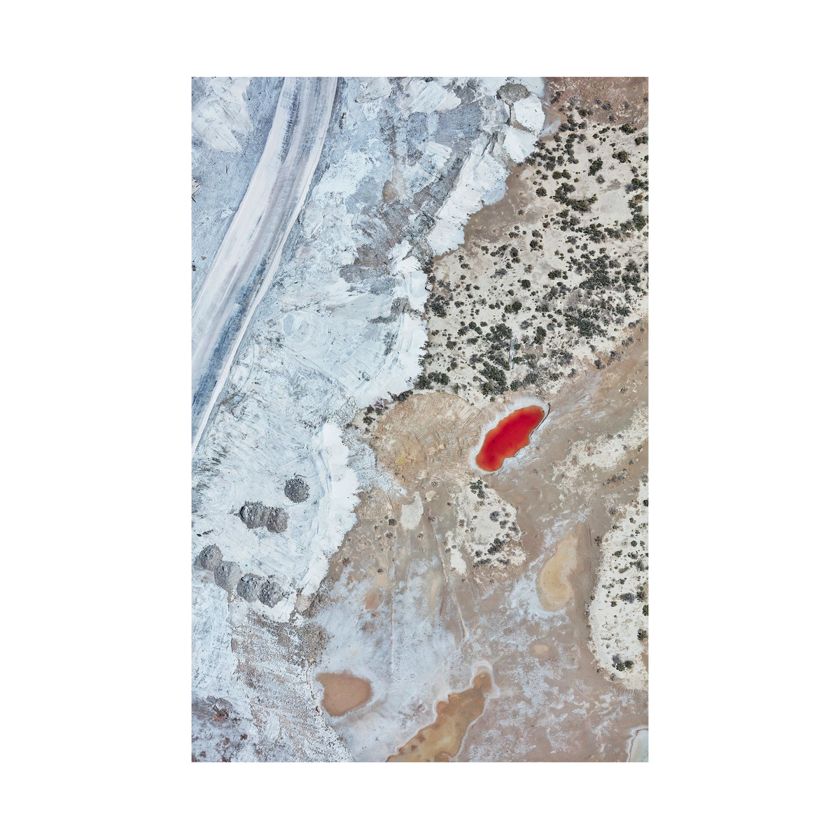 Gemstone, Great Salt Lake, Portrait Print, print only