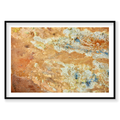 Geothermal, Iceland, Horizontal Print, black Victorian Ash frame