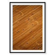 Golden Rows, Vertical Print