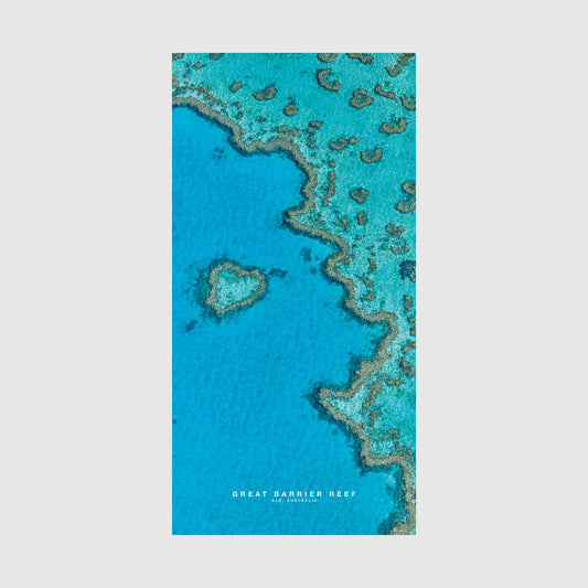 Great Barrier Reef Quick-Dry Beach Towel