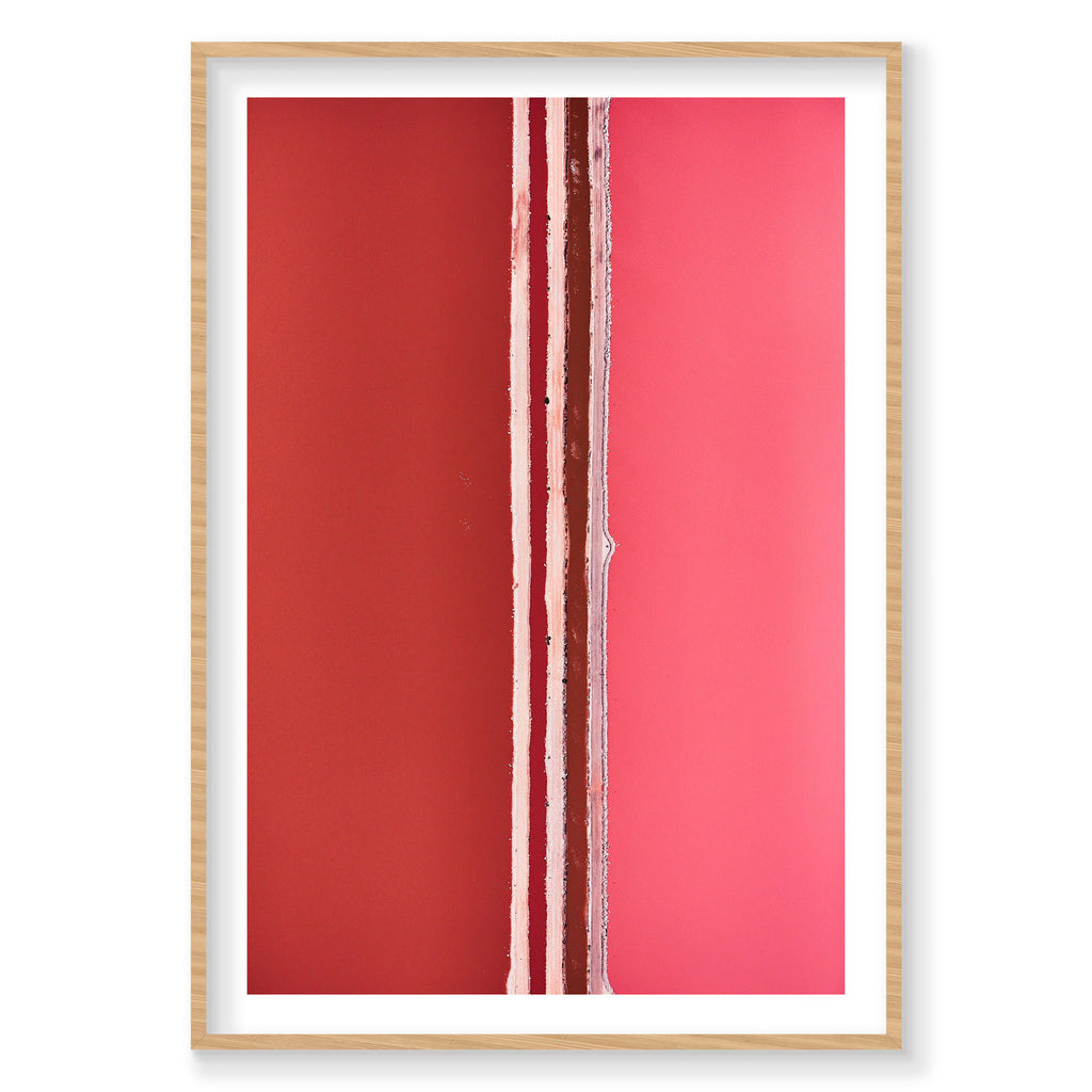 Divide, Hutt Lagoon, Vertical Print