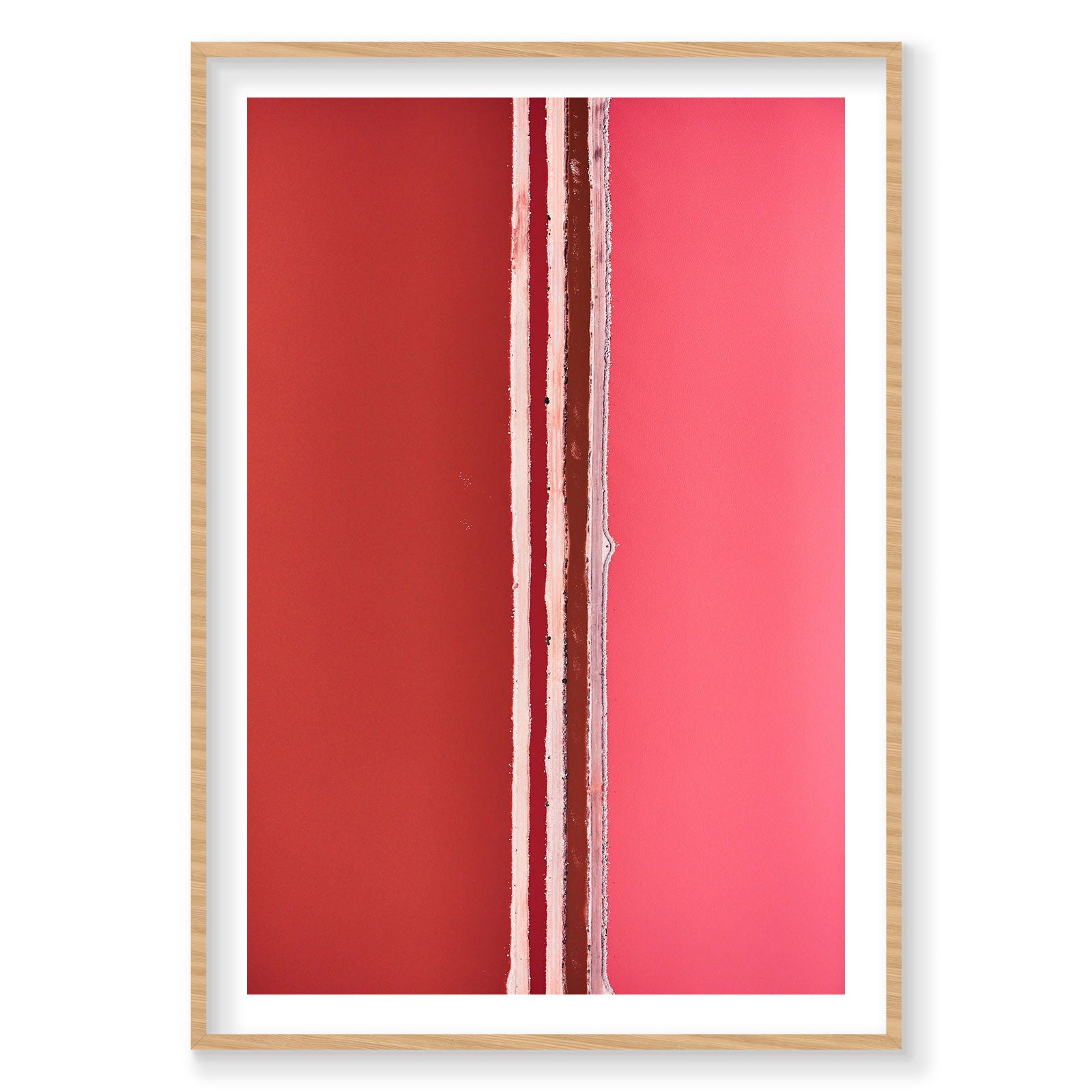Divide, Hutt Lagoon, Vertical Print