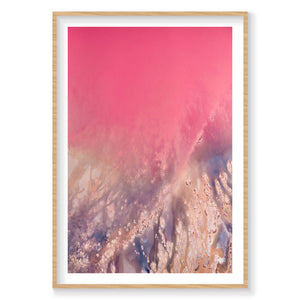 Fading, Hutt Lagoon, Vertical Print