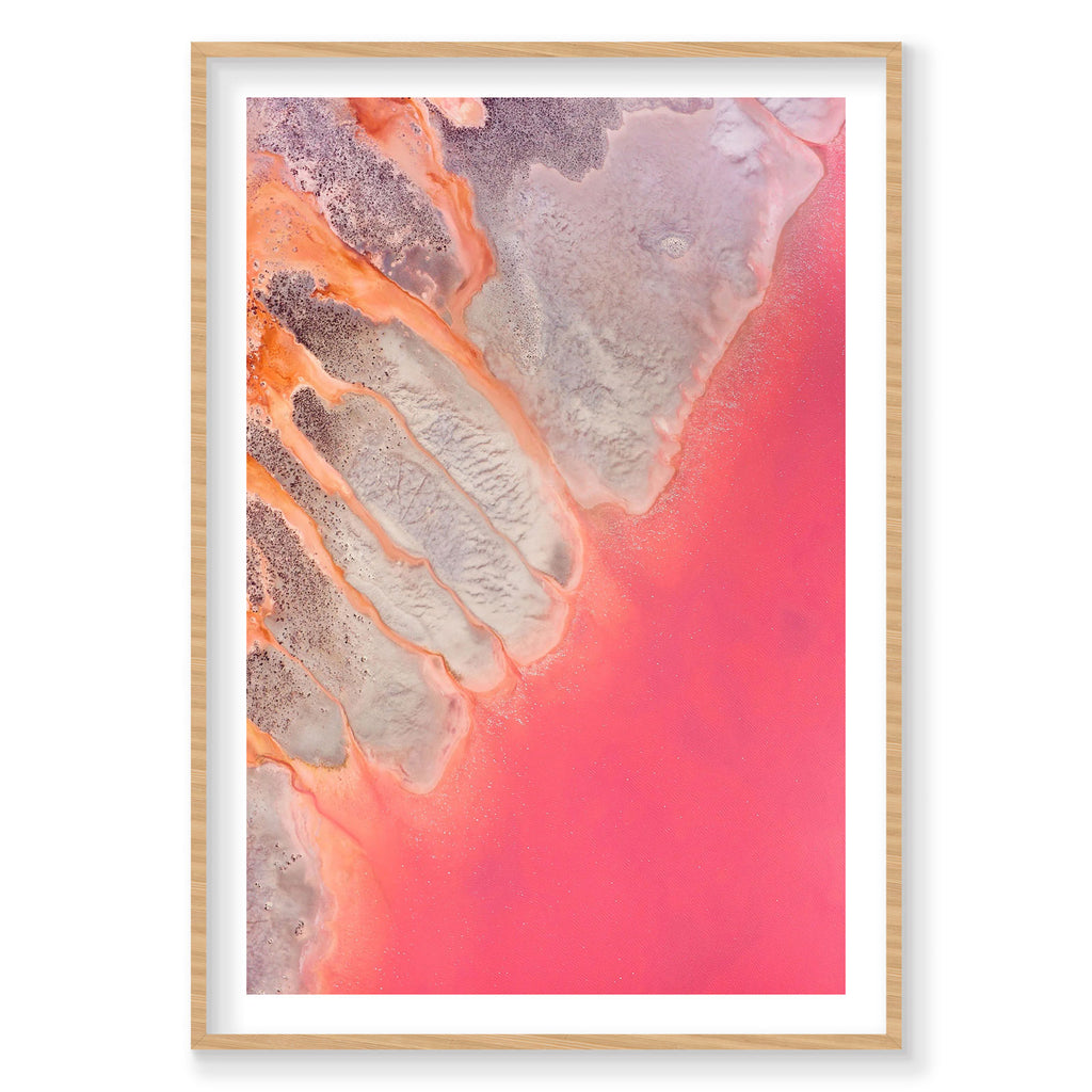 Streams , Hutt Lagoon, Vertical Print