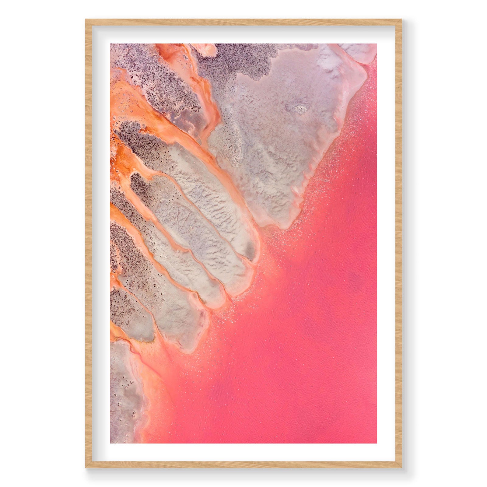 Streams , Hutt Lagoon, Vertical Print