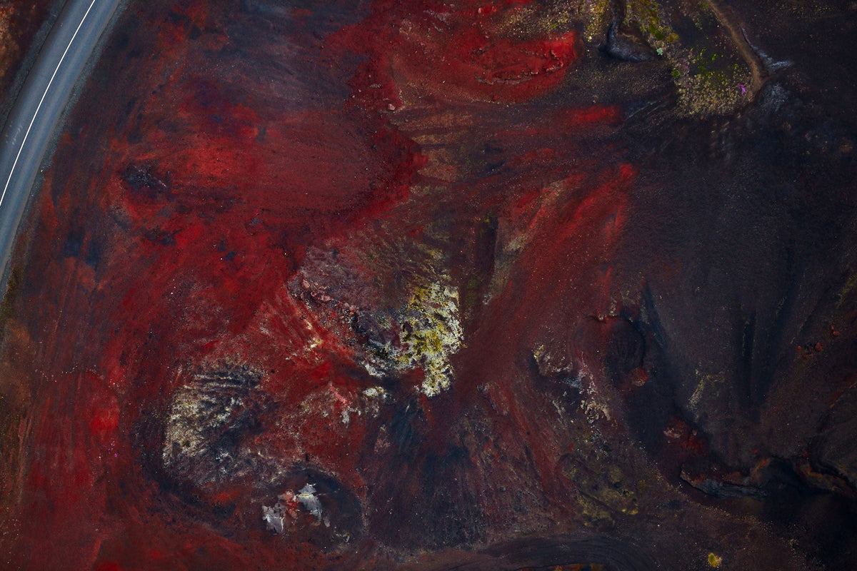 Oxidation, Iceland, Horizontal Print - source print