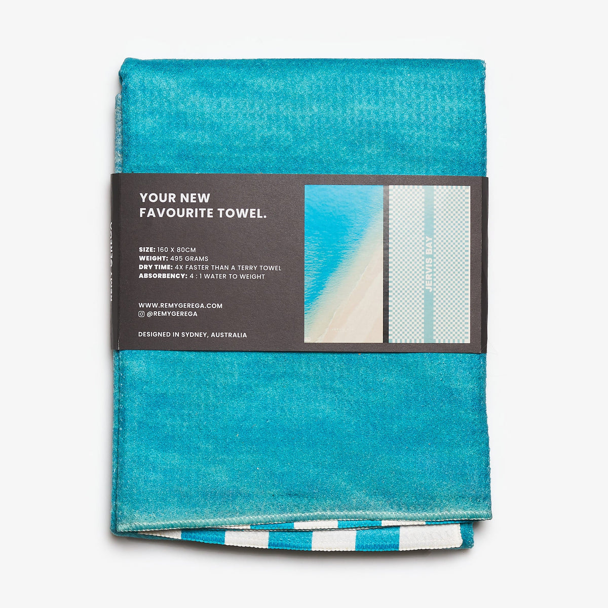 Jervis Bay Quick-Dry Beach Towel