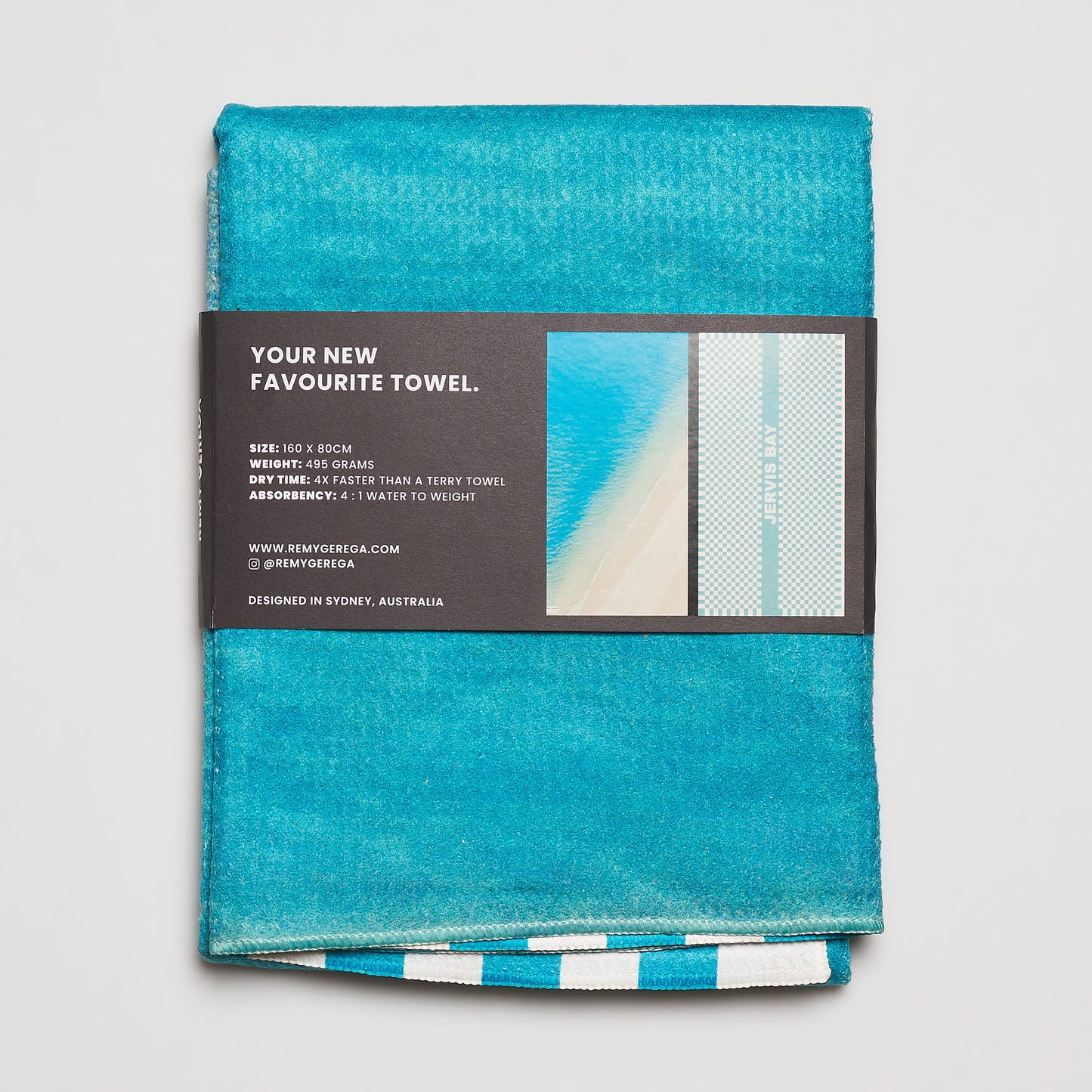 Jervis Bay Quick-Dry Beach Towel