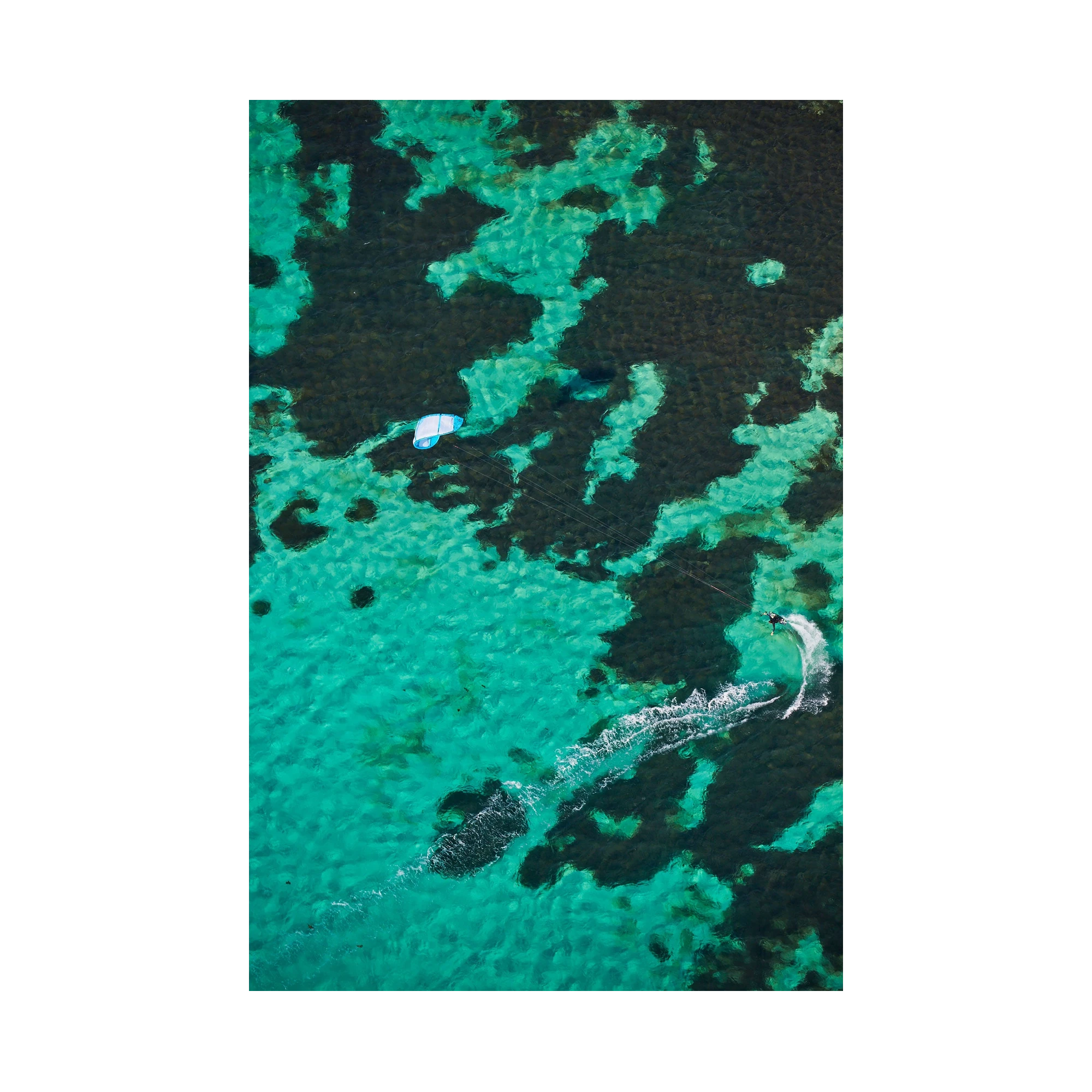 Kitepower, Rottnest Island, WA, Vertical Print, print only